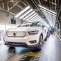 Volvo XC 40 EV at the company's manufacturing facility in Belgium's Ghent.