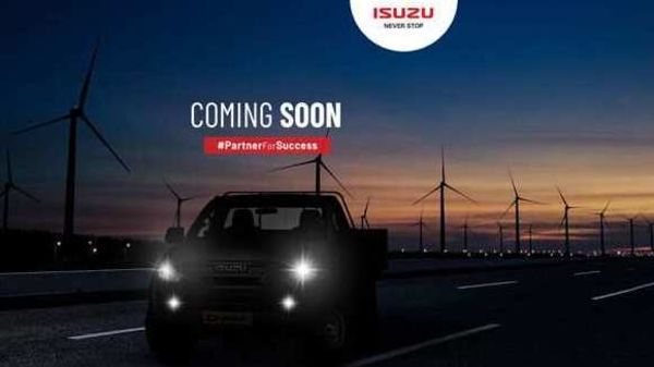 Official teaser of Isuzu D-Max BS 6. 