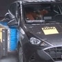 Screengrab from a video of the safety test on Hyundai HB20 posted by Latin NCAP.