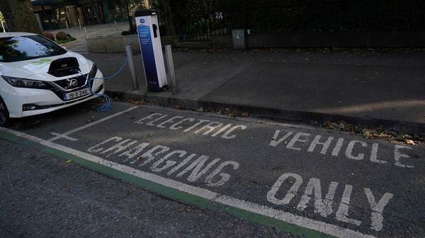 Representational photo of an EV charging station (REUTERS)
