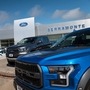 New vehicles are displayed at a Ford Motor dealership in California. (Bloomberg)