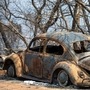 File photo of a burnt Volkswagen Beetle in California wildfire used here for representational purpose. (AP)