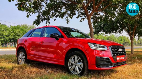 The Q2 has a strong SUV-like visual profile from the front but is more of a crossover as one moves towards the side. (HT Auto/Sabyasachi Dasgupta)