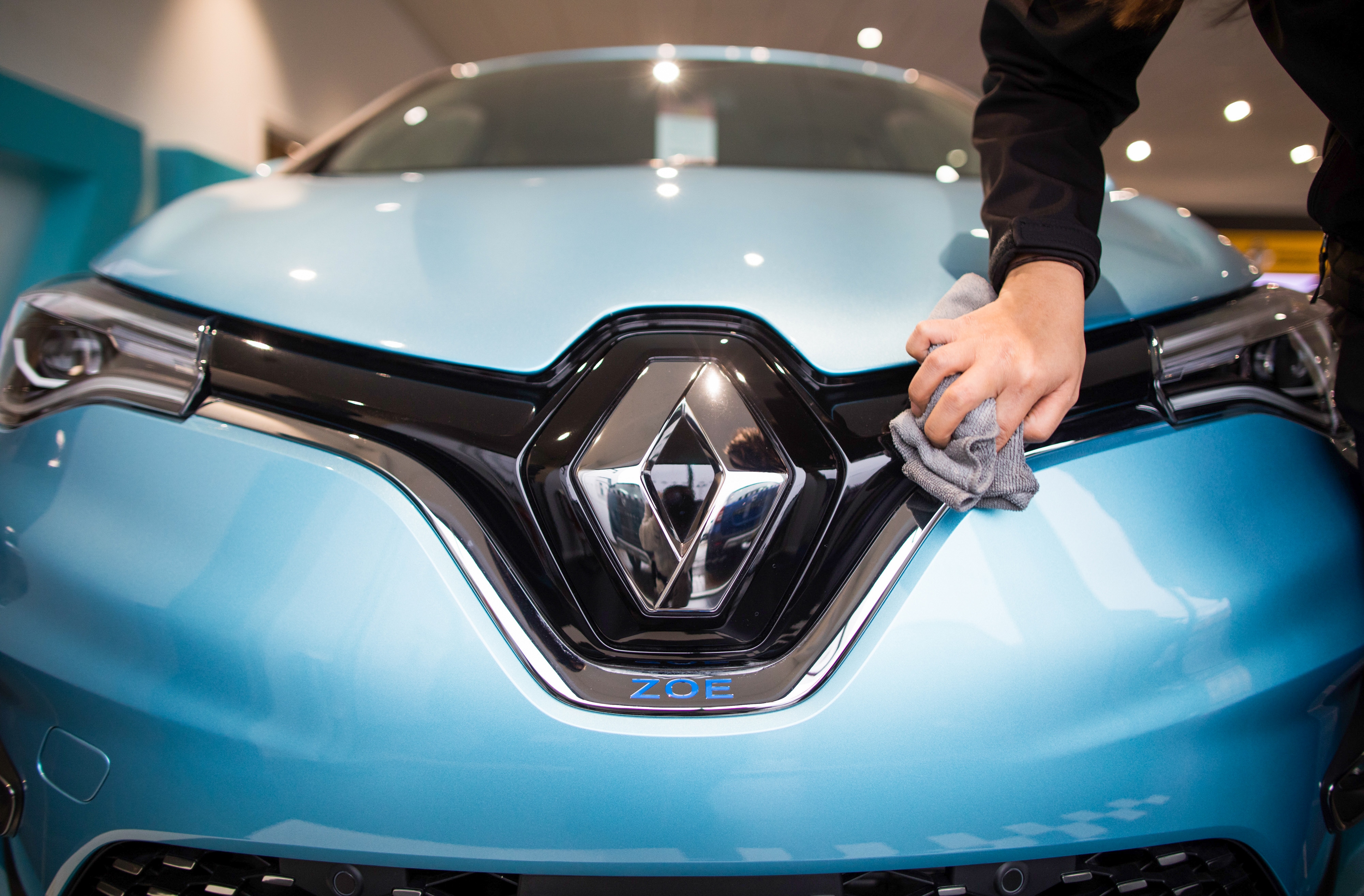 File image: Renault's logo as seen on one of its cars File image: Renault's logo as seen on one of its cars