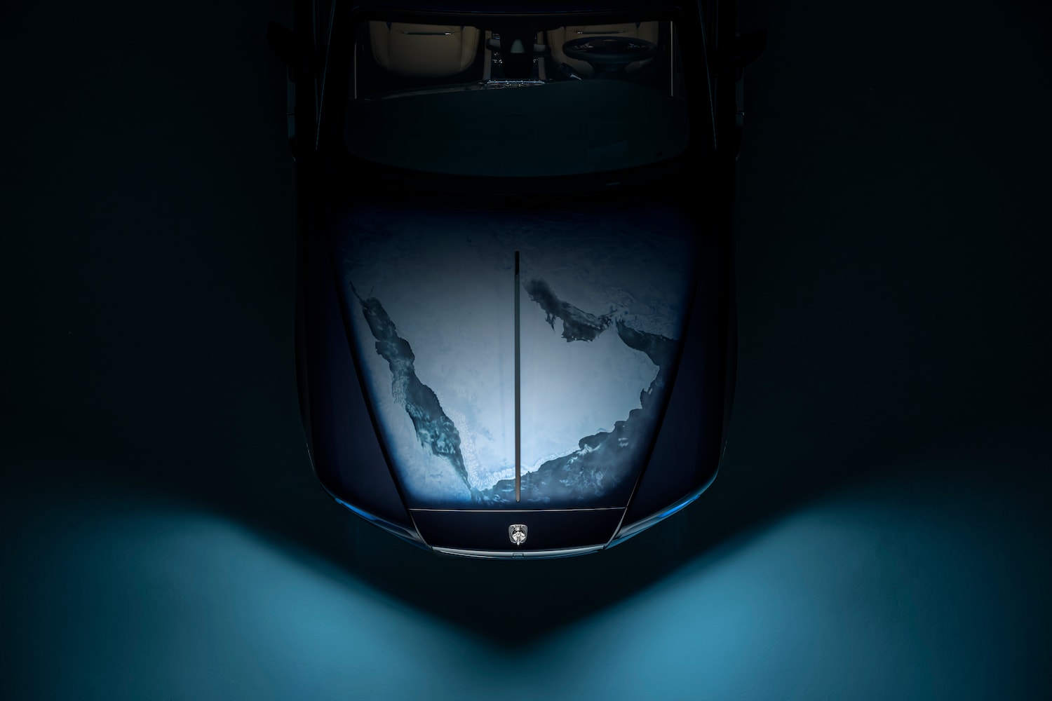 The emphasis on Earth and the entire solar system has been brought about with extreme precision and skill on the Bespoke Wraith.