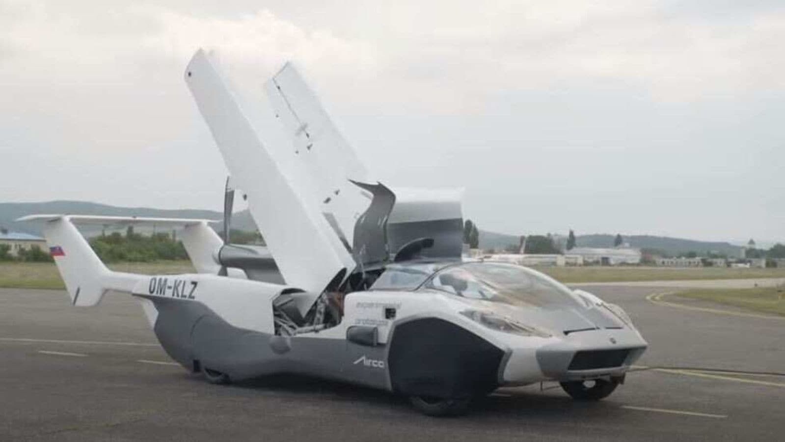 Watch: Sports car turns into airplane in minutes, completes maiden test  flight