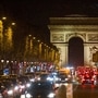 Traffic on the Champs Elysees, ahead of a national lockdown, in Paris, France. (Bloomberg)