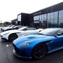 Aston Martin Lagonda cars parked outside the carmaker's new factory in Britain. (File Photo used for representational purpose only) (REUTERS)
