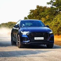 Audi RSQ8 is slightly faster than a Porsche Cayenne Turbo and only marginally short of figures achieved by Lamborghini Urus in a 0-100 kmph sprint.