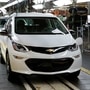 File photo of a Chevrolet Bolt EV vehicle seen on the assembly line at General Motors Orion Assembly in Lake Orion, Michigan, US. (REUTERS)