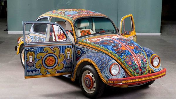 This Hand Crafted Volkswagen Beetle Vochol Features Two Million Glass Beads