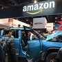 Amazon booth at CES 2020. (AFP)