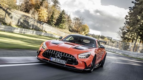 Mercedes-AMG GT Black Series production car at Nurburgring Mercedes-AMG GT Black Series production car at Nurburgring