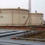 File photo: Storage tanks of an oil refinery of Essar Oil are pictured in Vadinar in Gujarat, India. (REUTERS)