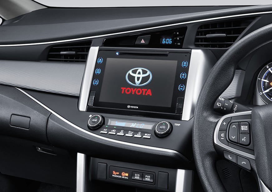 The new Innova Crysta could get a bigger infotainment screen as part of the cabin updates. (Photo: Toyota Indonesia)