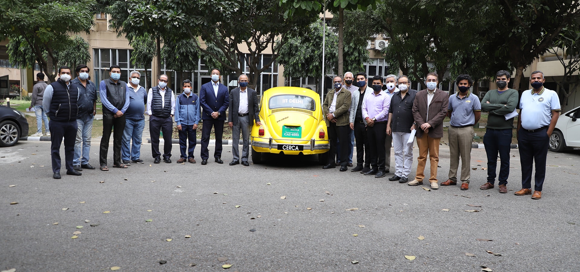 The launch program of Electric Beetle was attended by several members of the Heritage motoring club of India.