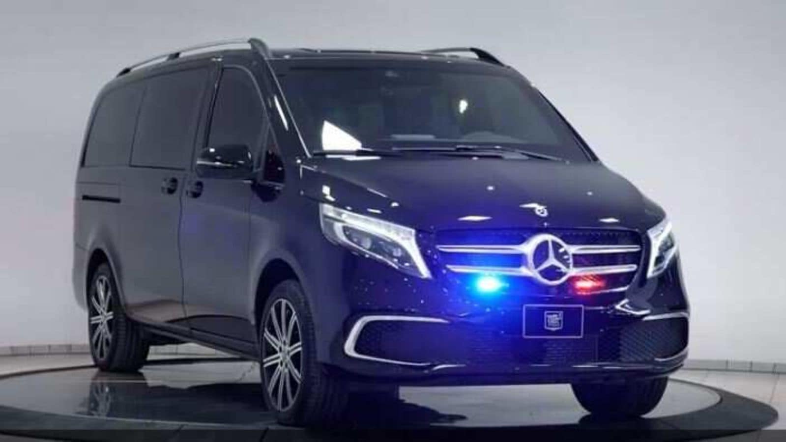 Here's yet another armored Mercedes vehicle that can survive bullets,  grenades