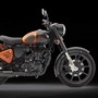 Royal Enfiled Classic 350 in Orange Ember colour option.