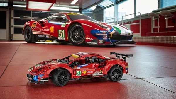 Get closer to that real Ferrari experience with the new LEGO Technic X  Ferrari WebAR experience