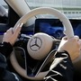 File photo of the logo of Daimler's Mercedes-Benz on a steering wheel (REUTERS)