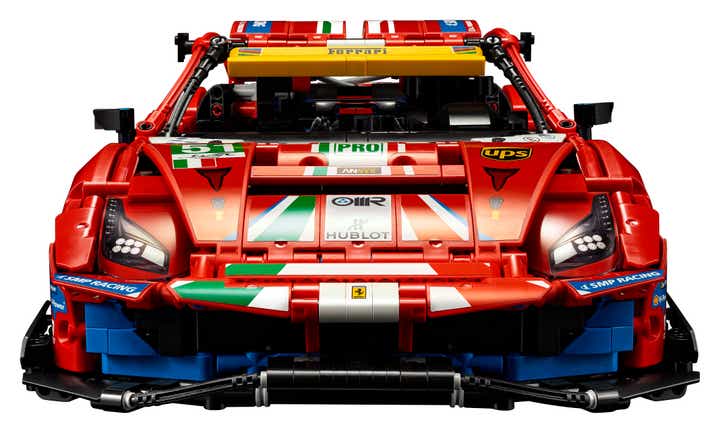 Ferrari 488 GTE LEGO model