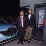 The first electric vehicle charging station in Agra set up by MG Motors. (Photo courtesy: Twitter/@MGMotorIn)
