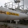 File photo: A maze of crude oil pipes and valves. (REUTERS)