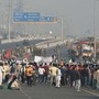 New Delhi: Farmers protest over Centre's farm reform laws at Delhi-Noida border, in New Delhi, Saturday, Dec. 5, 2020. (PTI Photo/Manvender Vashist) (PTI05-12-2020_000099A) (PTI)
