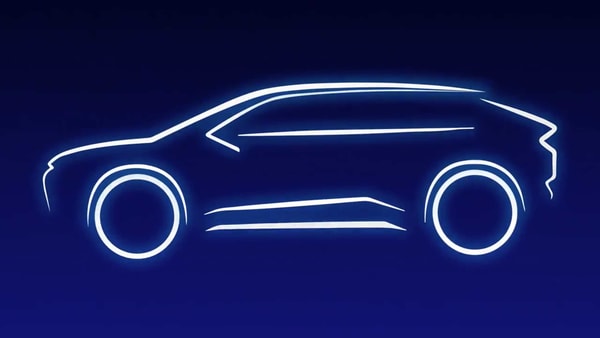 Sketch of Toyota's upcoming electric mid-size SUV. (Photo courtesy: Twitter/@ToyotaUK)