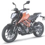 KTM has launched 125 Duke in India at a price of  ₹1.50 lakh.