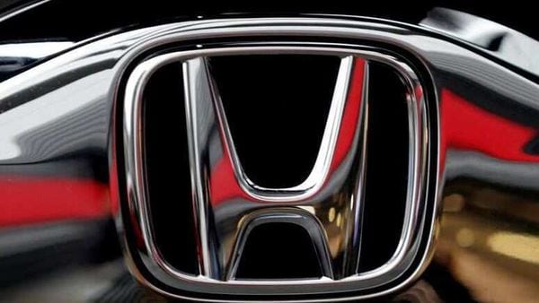 Honda's logo on its Modulo model is pictured at its showroom at its headquarters in Tokyo, Japan. (REUTERS)