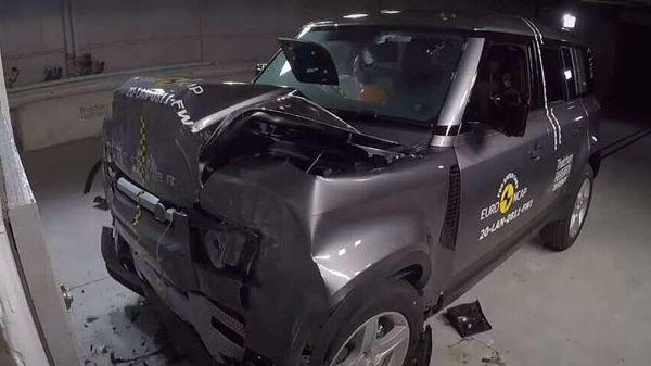 Land Rover Defender 110 Scores Five Star Safety Rating In Euro Ncap Crash Test