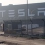 FILE PHOTO: A Tesla sign is seen on the Shanghai Gigafactory of the US electric car. (REUTERS)