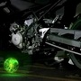 Kawasaki has started the development of hybrid technology and bikes with artificial intelligence. 