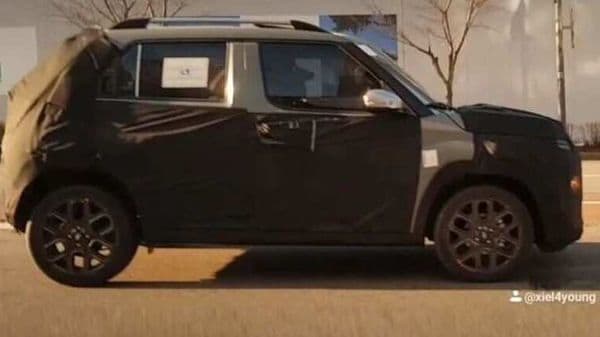Hyundai AX1 micro-SUV is being developed and tested in South Korea. Image Credits: TikTok/@xiel4young