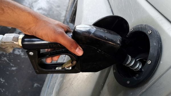 File photo of a gasoline pump used for representational purpose only (REUTERS)