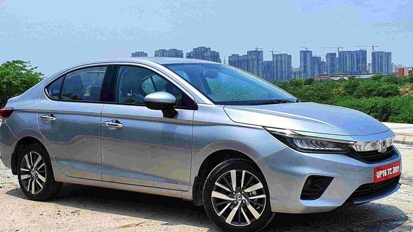 Honda City 2020 takes styling cues from the Accord and Civic which greatly help it with its visual appeal. (HT Auto/Sabyasachi Dasgupta)