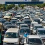 In Delhi, over 32 lakh vehicles registered before 2019 have to get the HSRP and third colour-coded sticker plates installed. (File photo) (PTI)