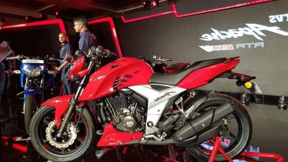 Tvs Motor Introduces 21 Apache Rtr 160 4v In Bangladesh