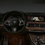 New Year greetings by BMW being displayed on dashboard