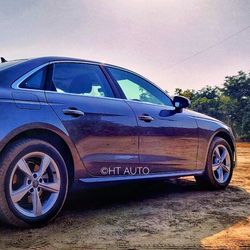 Audi A4 is the first launch in the Indian car market in 2021 - January 5 - and is looking at making a big statement in the luxury sedan space. (HT Auto/Sabyasachi Dasgupta)