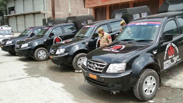 Jammu and Kashmir Police has introduced highway patrol vehicles to increase security. (File photo)