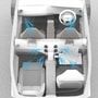The interior sketch of the Extinction MK1 electric luxury sedan. (Photo courtesy: Twitter/@pravaigdynamics)