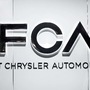 File photo of Fiat Chrysler Automobiles FCA logo displayed at the North American International Auto Show in Detroit. (AP)