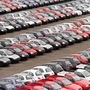 General view of thousands of Ford cars sitting on a lot in the industrial park of Sao Bernardo do Campo in Sao Paulo, Brazil. (File photo) (AFP)