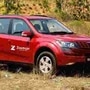 A Mahindra XUV500 branded as Zoomcar. (Photo courtesy: Zoomcar)