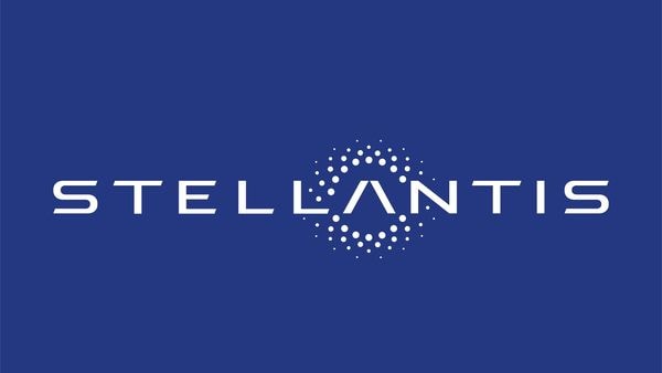 The logo of Stellantis (via REUTERS)