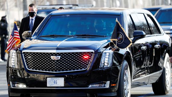 The Beast For Biden World S Safest Car Welcomes Joe Biden The New Us President