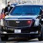 US President Joe Biden travels in the presidential limousine, also called The Beast. (REUTERS)