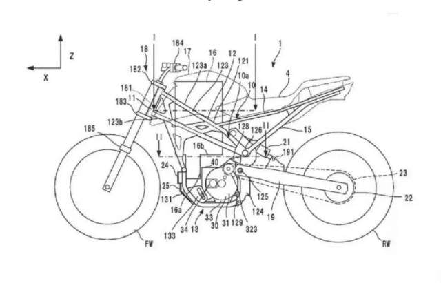 New details on Honda's electric bike project revealed through patent ...